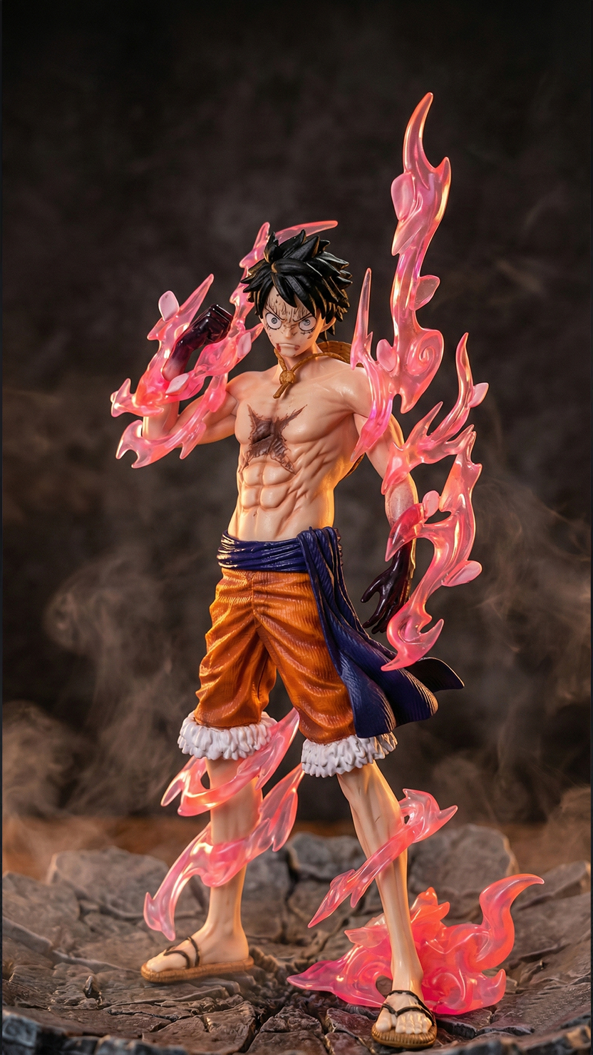 Monkey D. Luffy Battle-Damaged Gear 4 Action Figure (24Cm) Hellzone