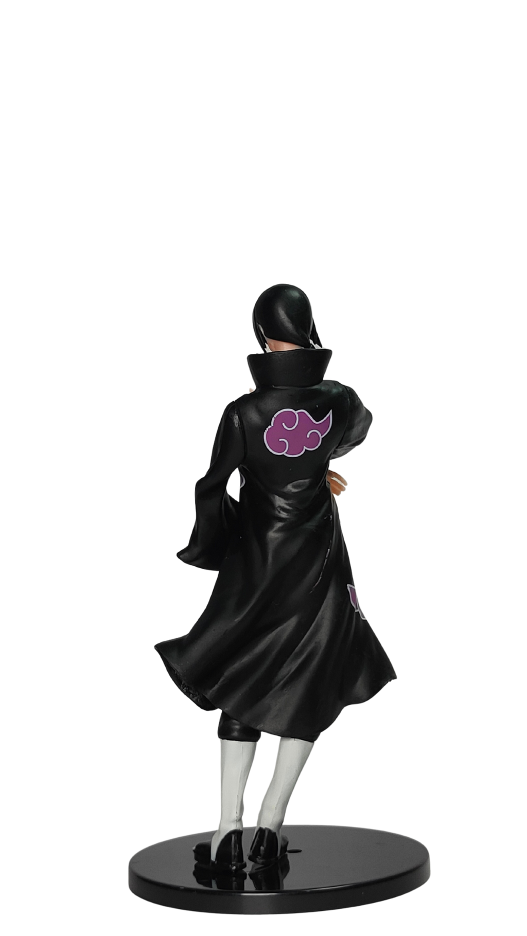 Itachi Uchiha Akatsuki Cloak with Sharingan Action Figure (18Cm) | Hellzone