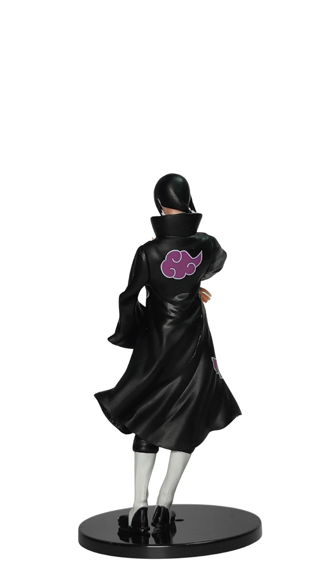 Itachi Uchiha Akatsuki Cloak with Sharingan Action Figure (18Cm) | Hellzone