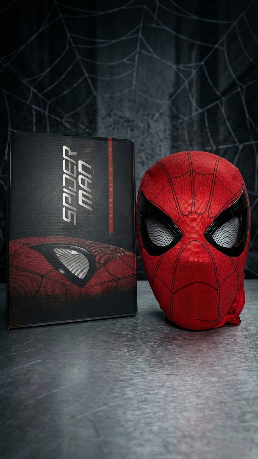 Spider-Man II (MCU) Full Head Wearable Mask Action Figure (30Cm) Hellzone