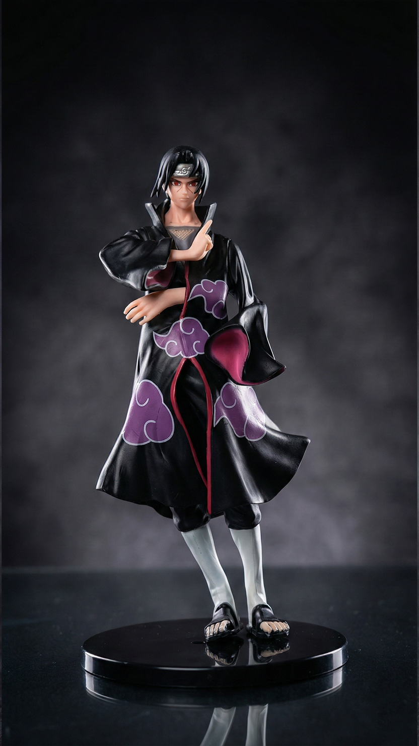 Itachi Uchiha Akatsuki Action Figure – Naruto Shippuden Collectible (21 CM)