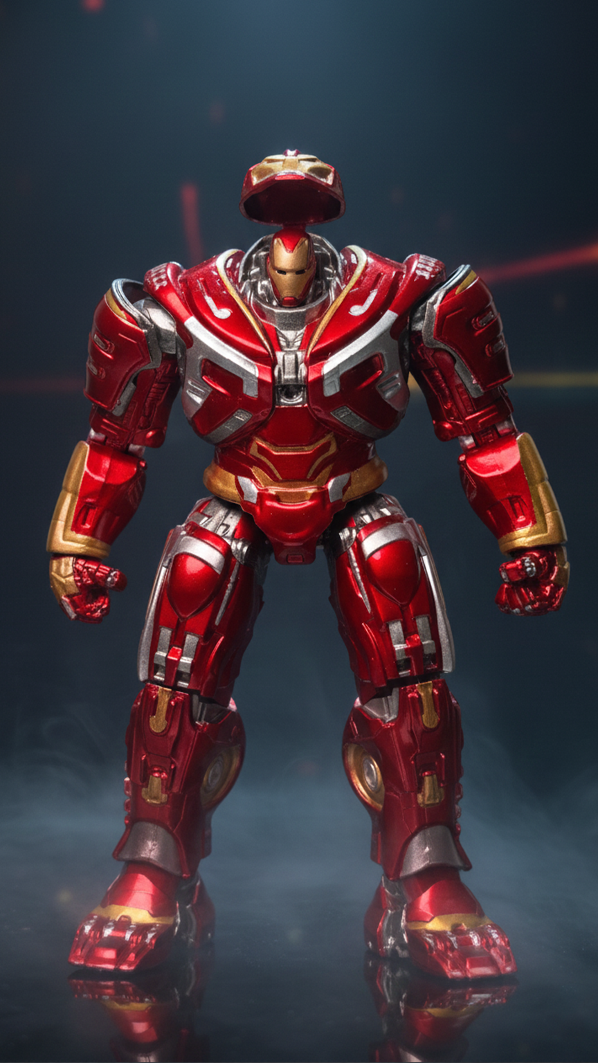 Iron Man Hulkbuster Armor Deluxe Action Figure (18Cm)