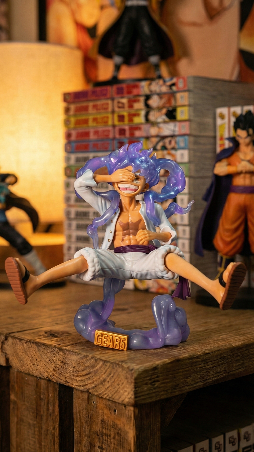 Monkey D. Luffy Gear 5 Action Figure – One Piece Collectible (18 CM)