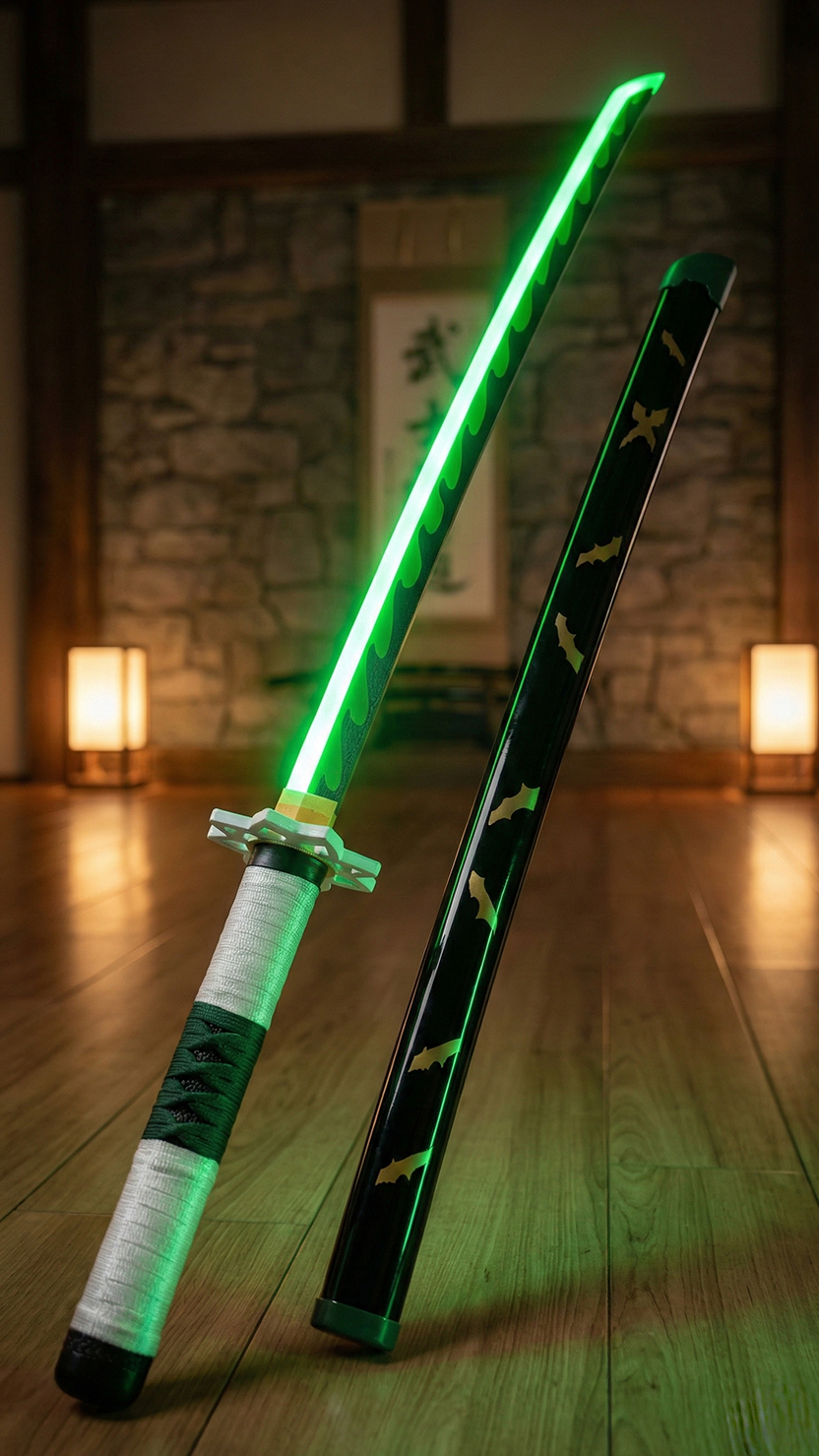 Sanemi Shinazugawa LED Katana (104 Cm) | Hellzone