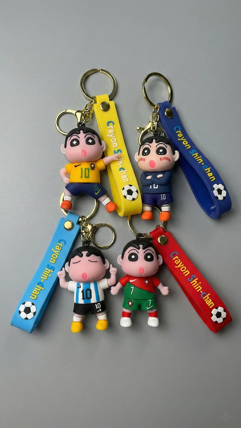Shin-chan Football Legend Keychains | Hellzone