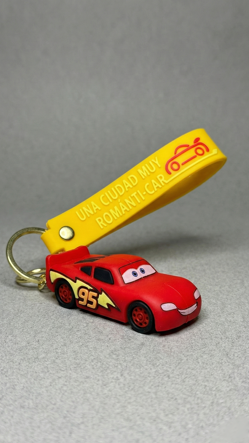 Disney Pixar Lightning McQueen Car Keychain | Hellzone