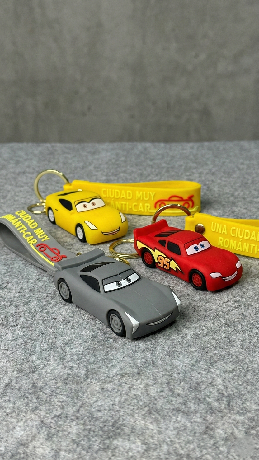 Disney McQueen Cars 3 Piece Set Keychain | Hellzone