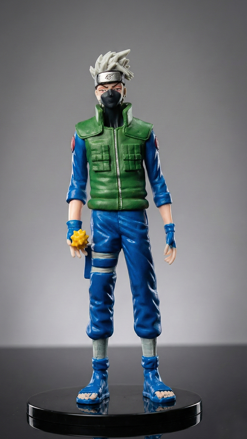 Kakashi Hatake Jonin Uniform with Rasengan / Chidori Effect Action Figure (18Cm) | Hellzone
