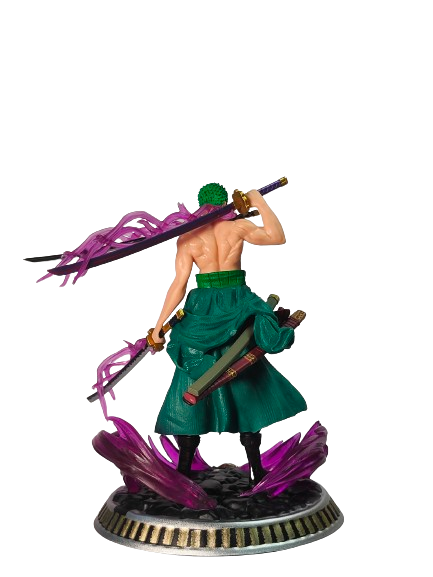 Roronoa Zoro Action Figure – One Piece [Three Sword With Dual Head] (25 CM)