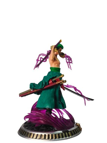 Roronoa Zoro Action Figure – One Piece [Three Sword With Dual Head] (25 CM)