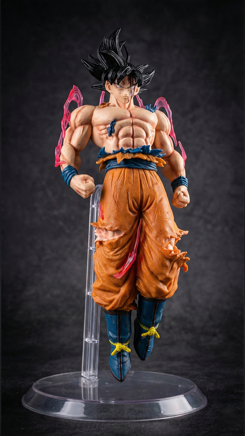 Goku Ultra Instinct Action Figure (24Cm) Hellzone