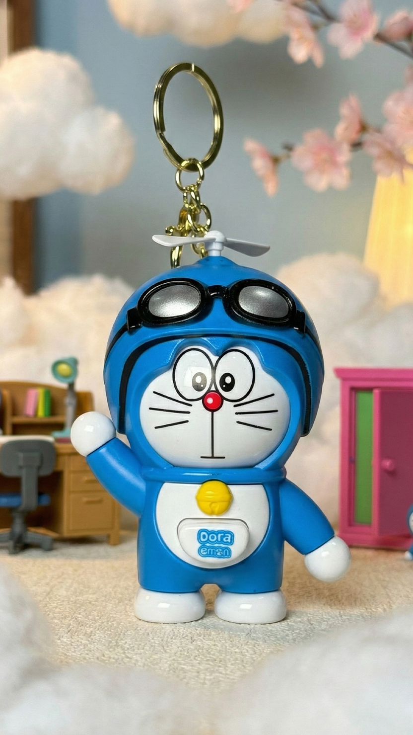 Doraemon Face Changing Keychain | Hellzone
