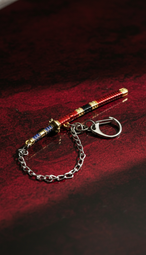 Anime Katana Sword with Decorative Metal Chain & Multiple Color Options | Hellzone