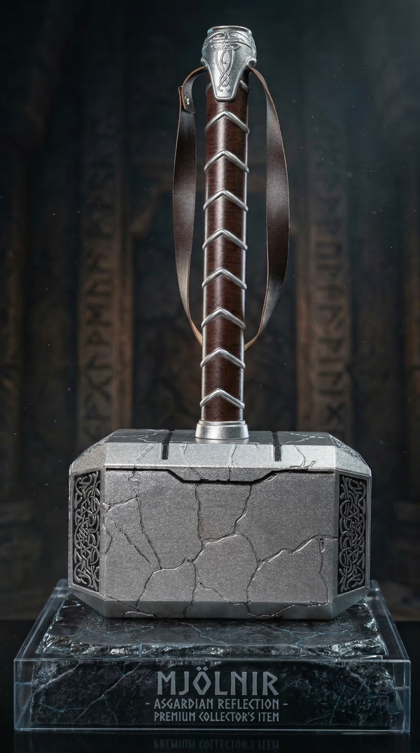 Thor Mjölnir Hammer Replica - Asgardian Reflection Premium Collector’s Item (45Cm) | Hellzone