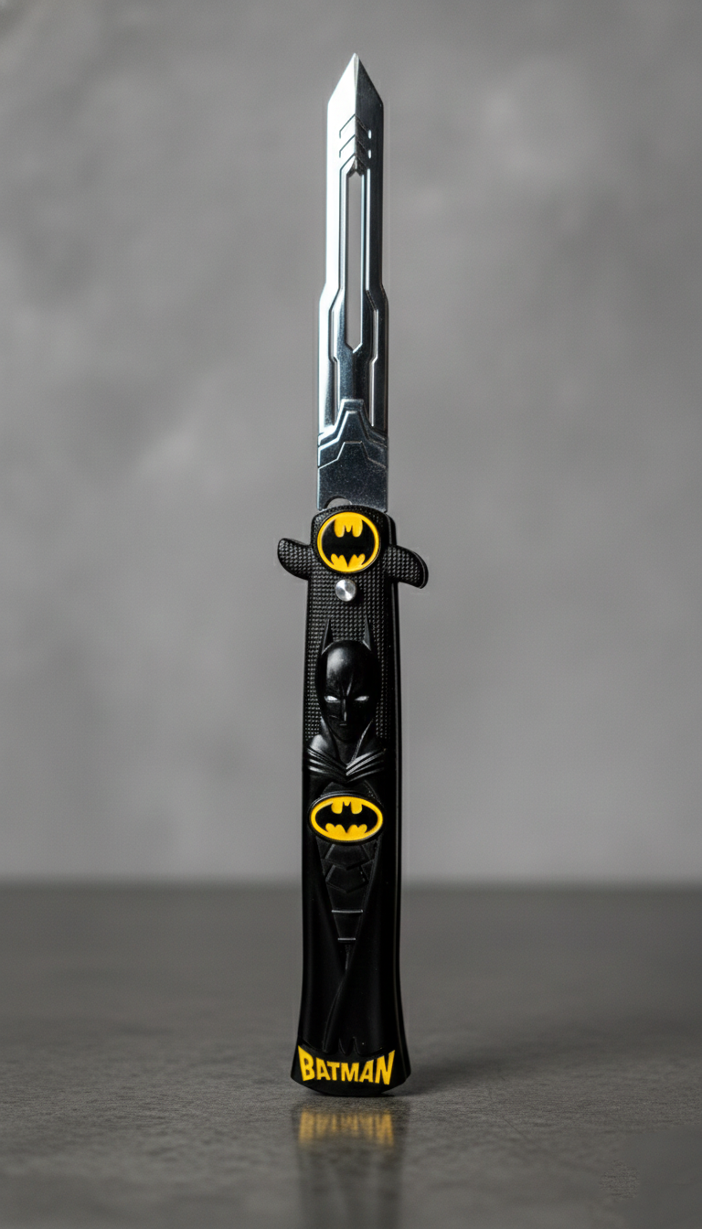 Batman Stiletto Switchblade Style Pocket Knife | Hellzone