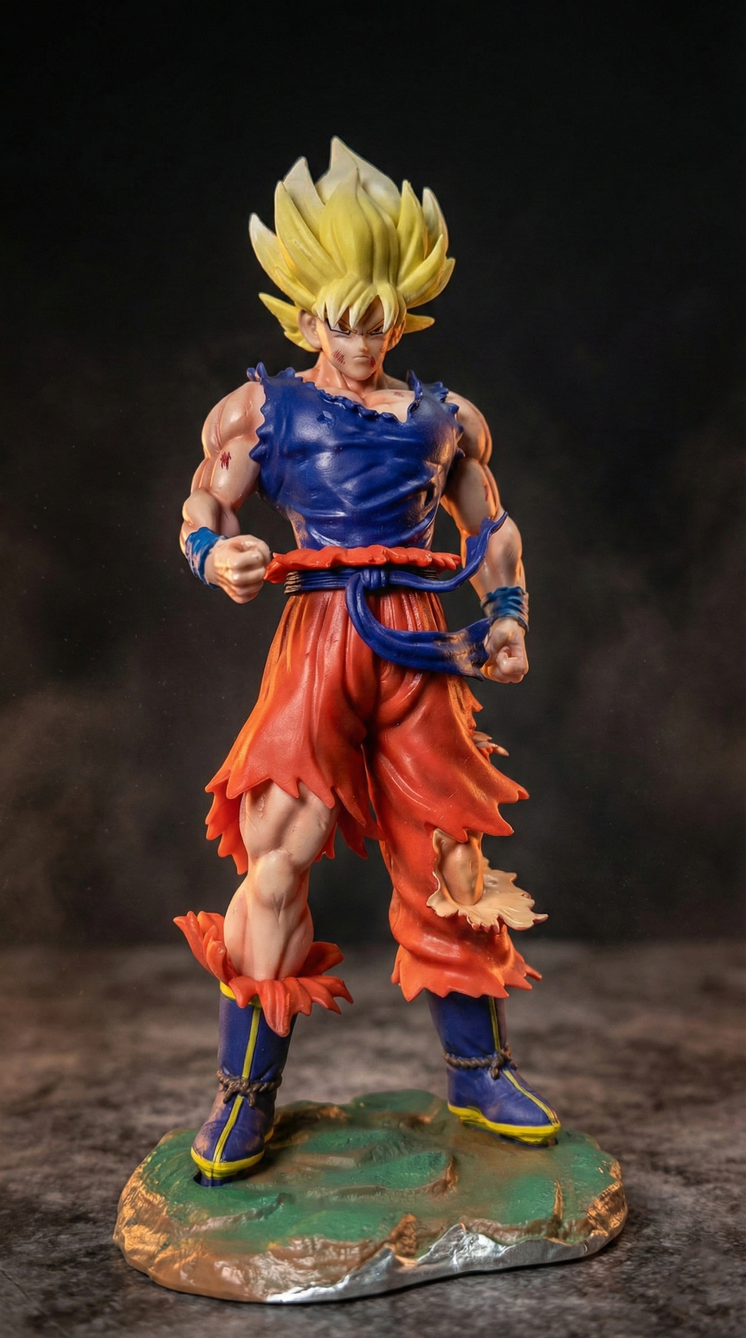 Super Saiyan Goku Action Figure (23cm) | Hellzone