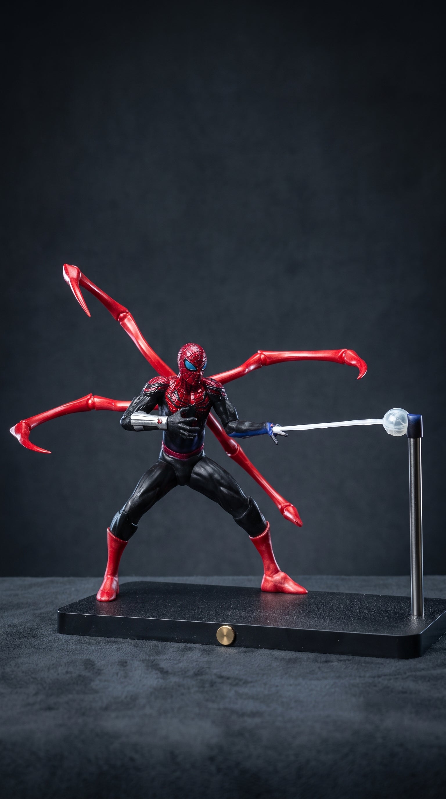 Superior Spider-Man Action Figure with White LED Desk Lamp| Hellzone