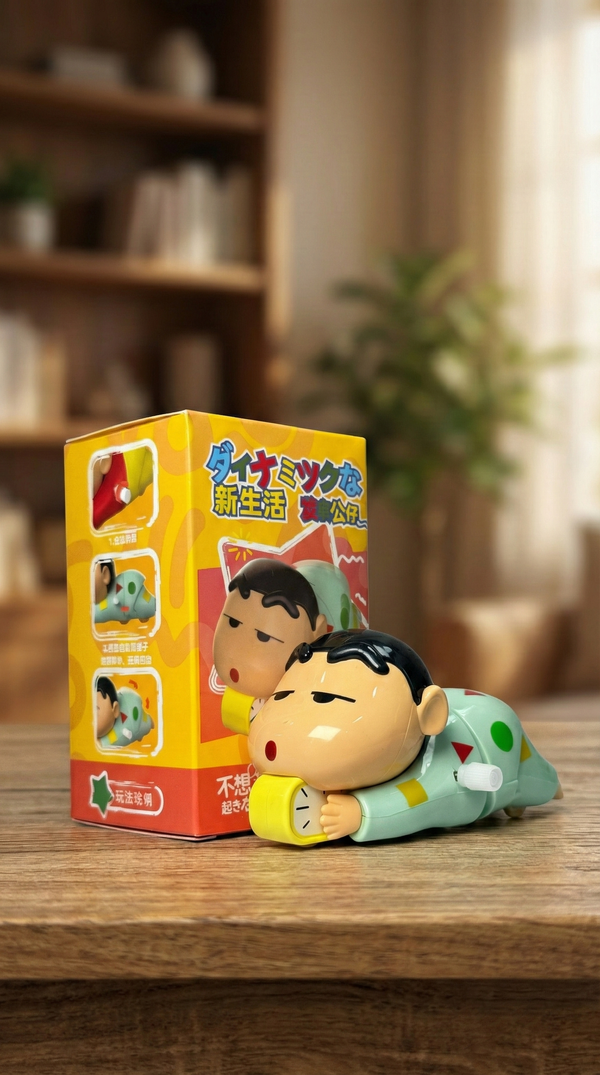 Shin-chan Sleepy Pajama Wind-Up Toy | Hellzone