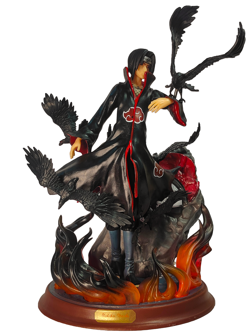 Naruto Shippuden: Itachi Uchiha with Crows – 28 cm Premium Action Figure
