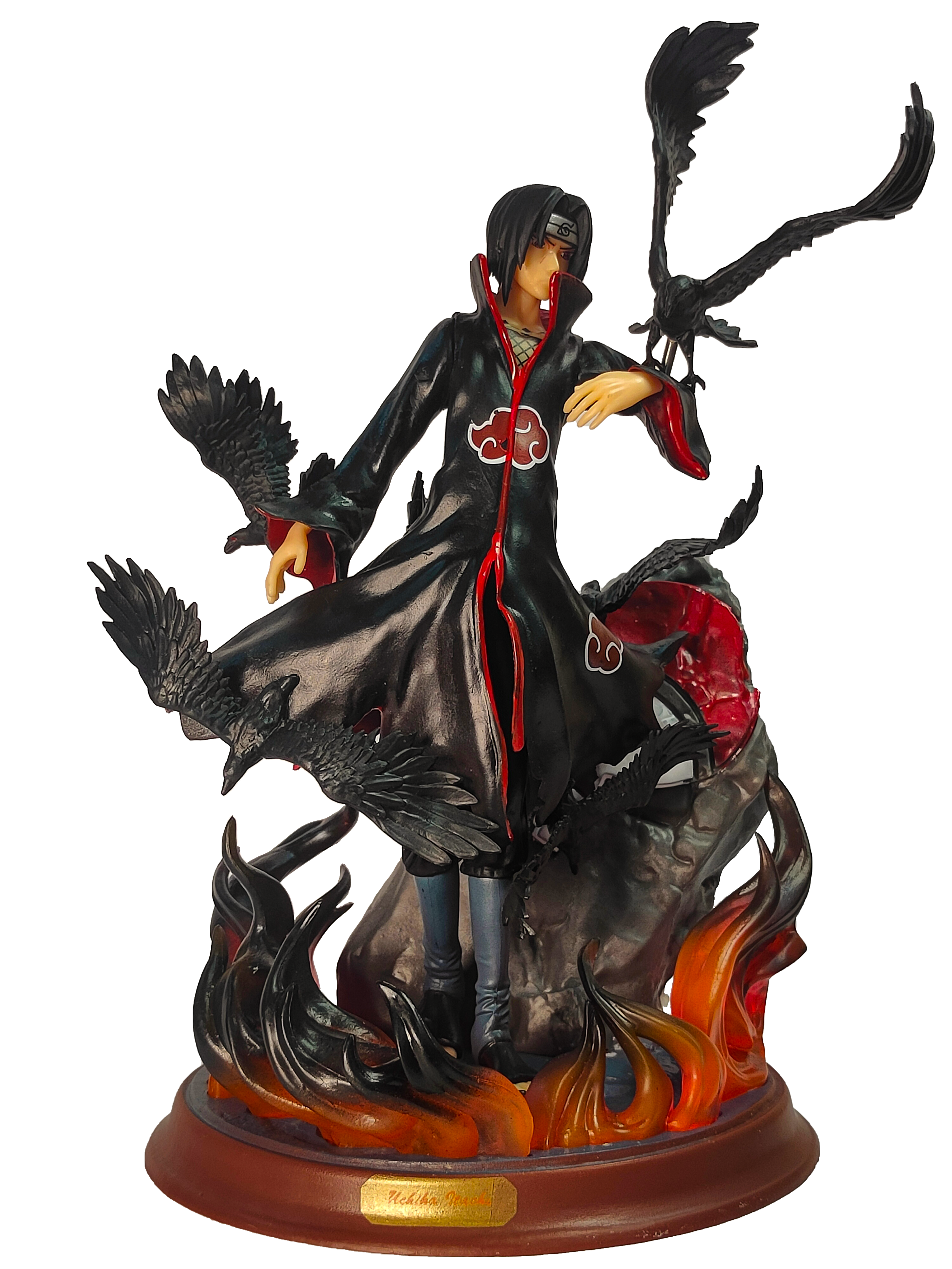 Naruto Shippuden: Itachi Uchiha with Crows – 28 cm Premium Action Figure