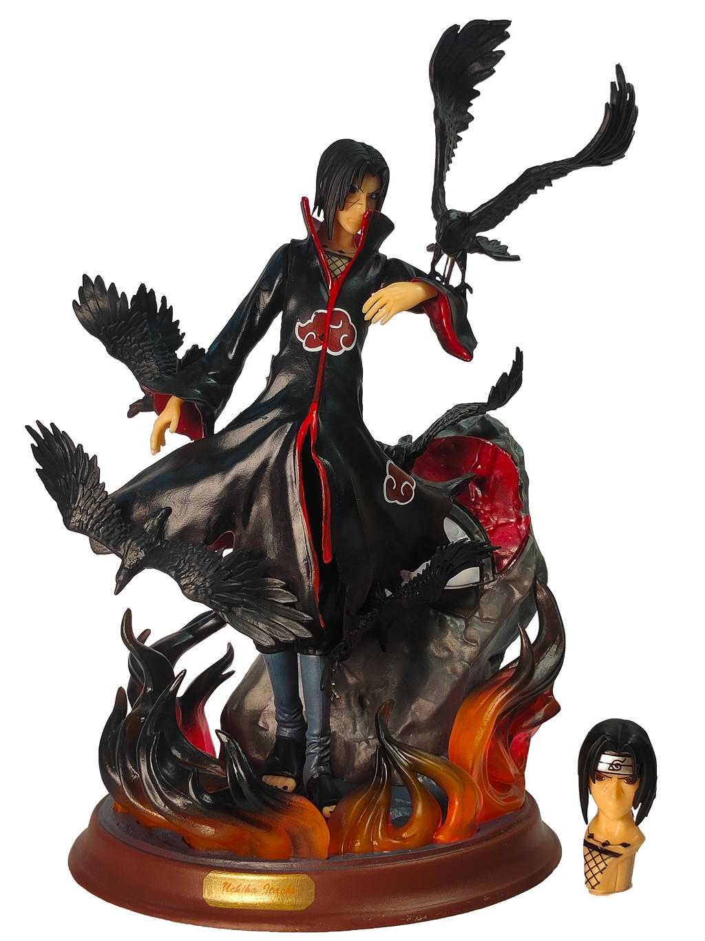 Naruto Shippuden: Itachi Uchiha with Crows – 28 cm Premium Action Figure