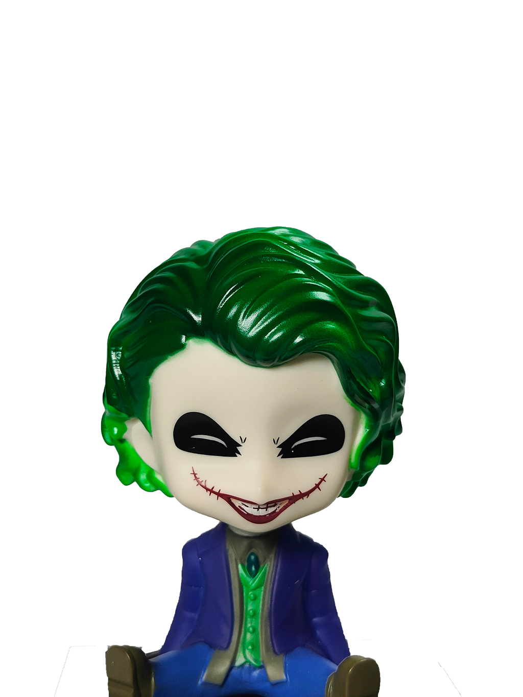 Green Joker Bobble Head