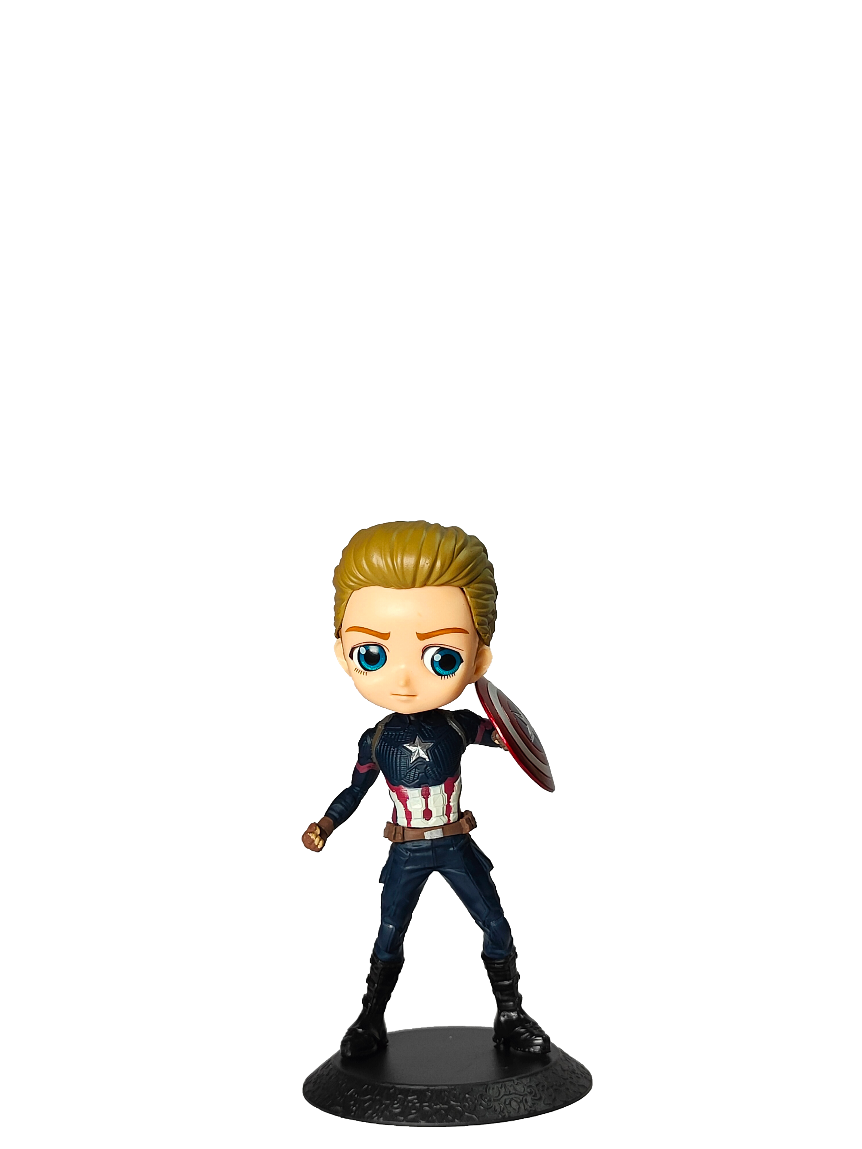 Captain America No Helmet Q Posket
