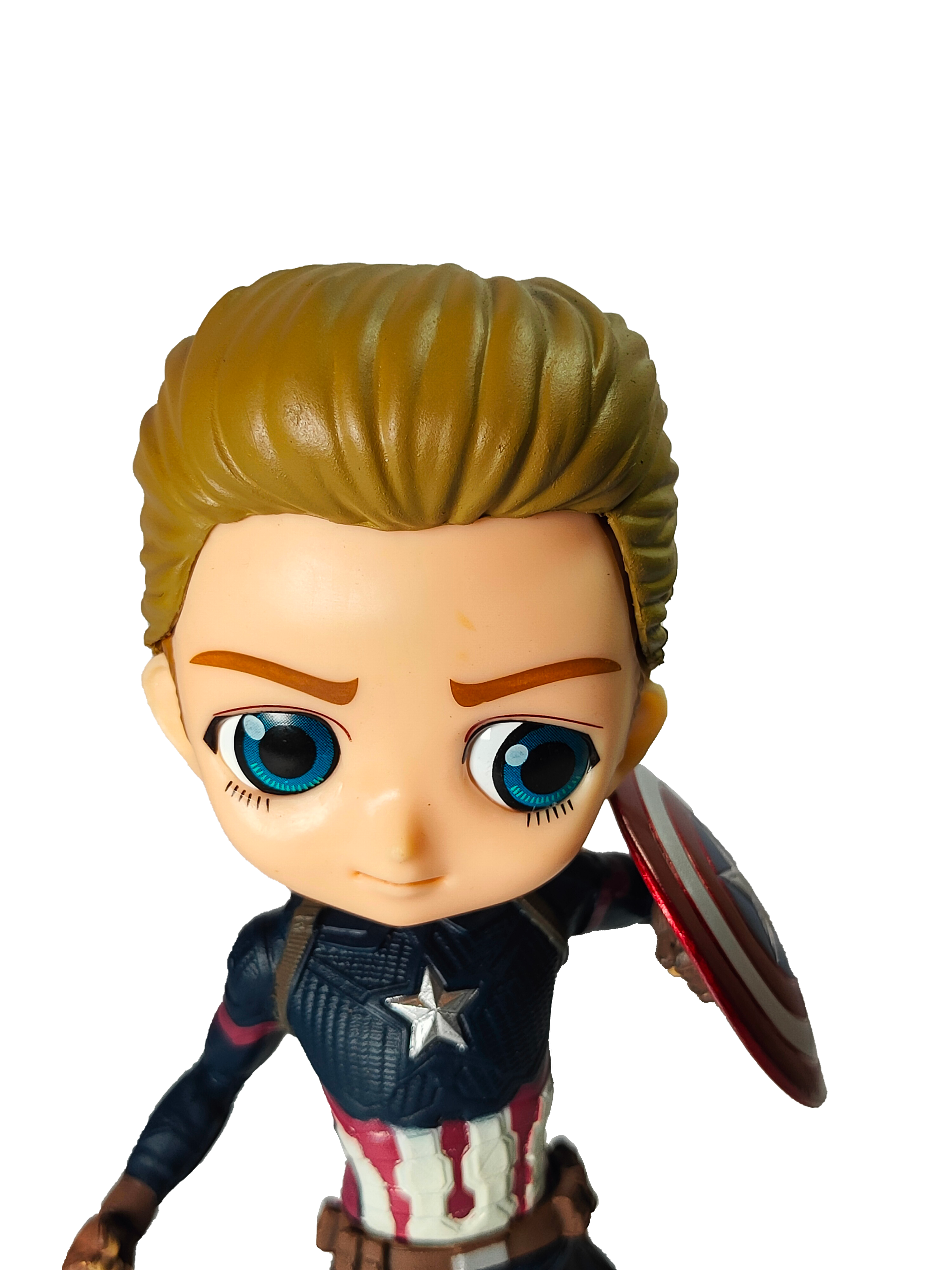 Captain America No Helmet Q Posket