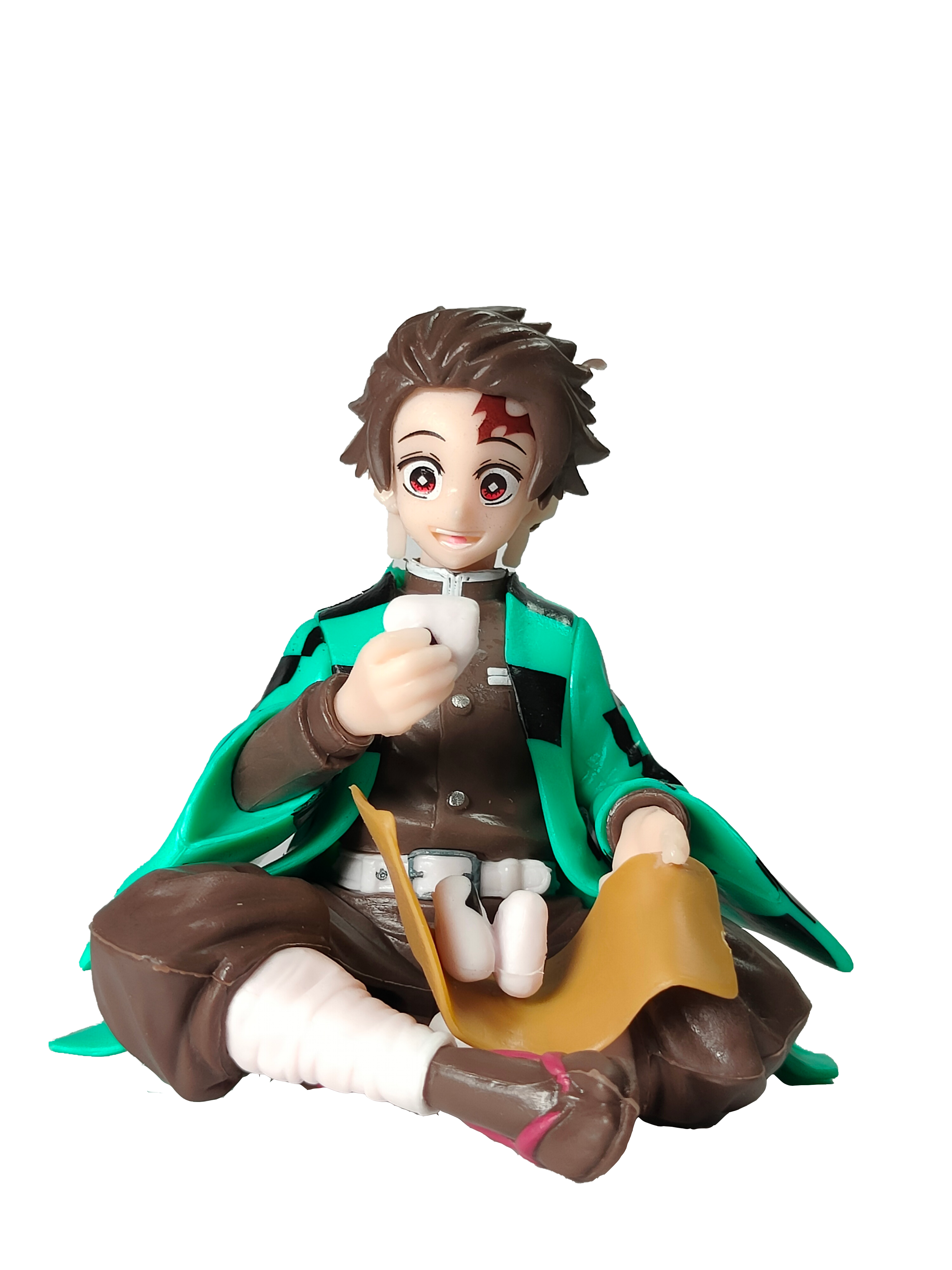 Tanjiro Kamado Sitting Pose Action Figure – Demon Slayer (11 Cm)