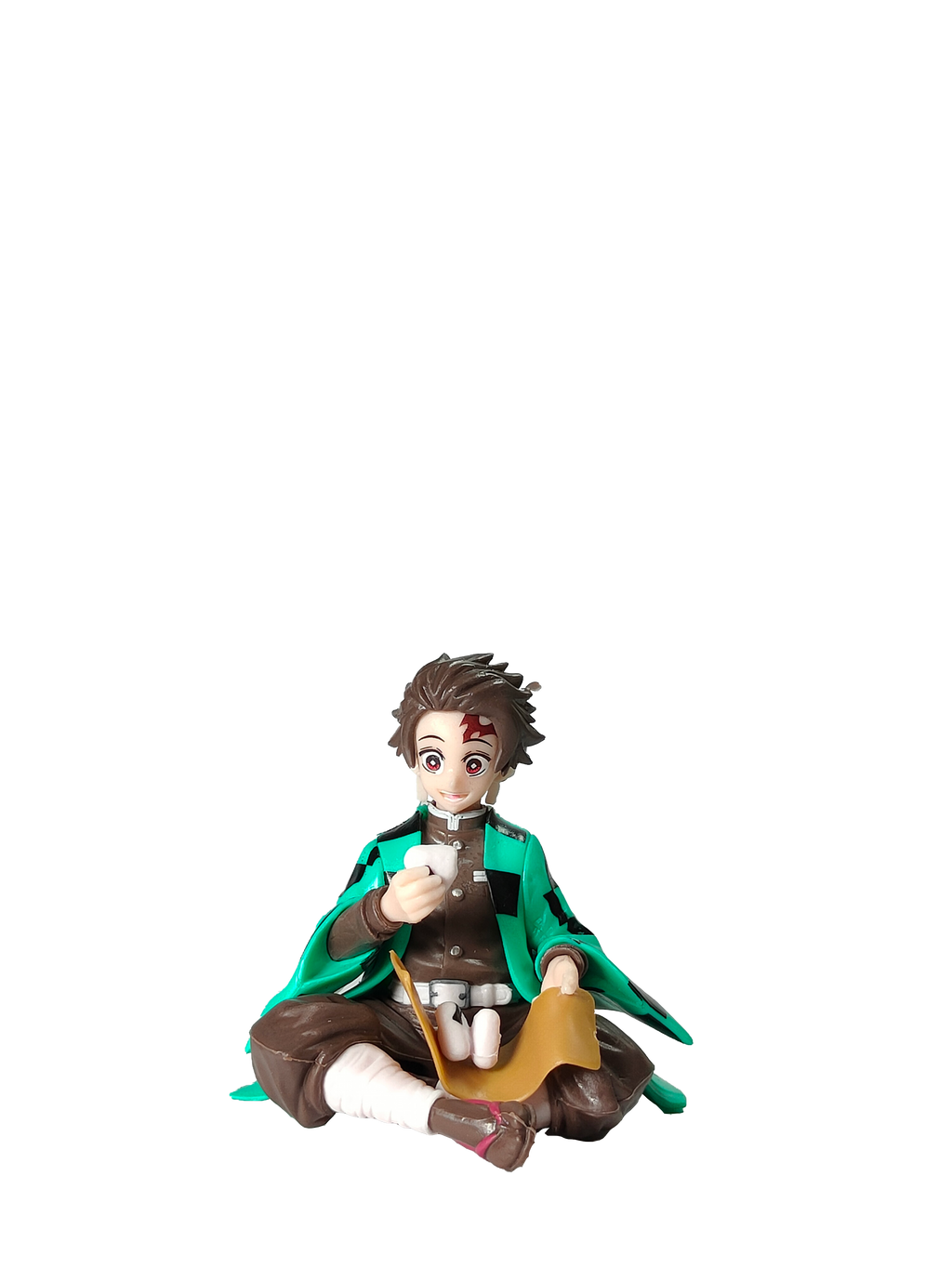 Tanjiro Kamado Sitting Pose Action Figure – Demon Slayer (11 Cm)