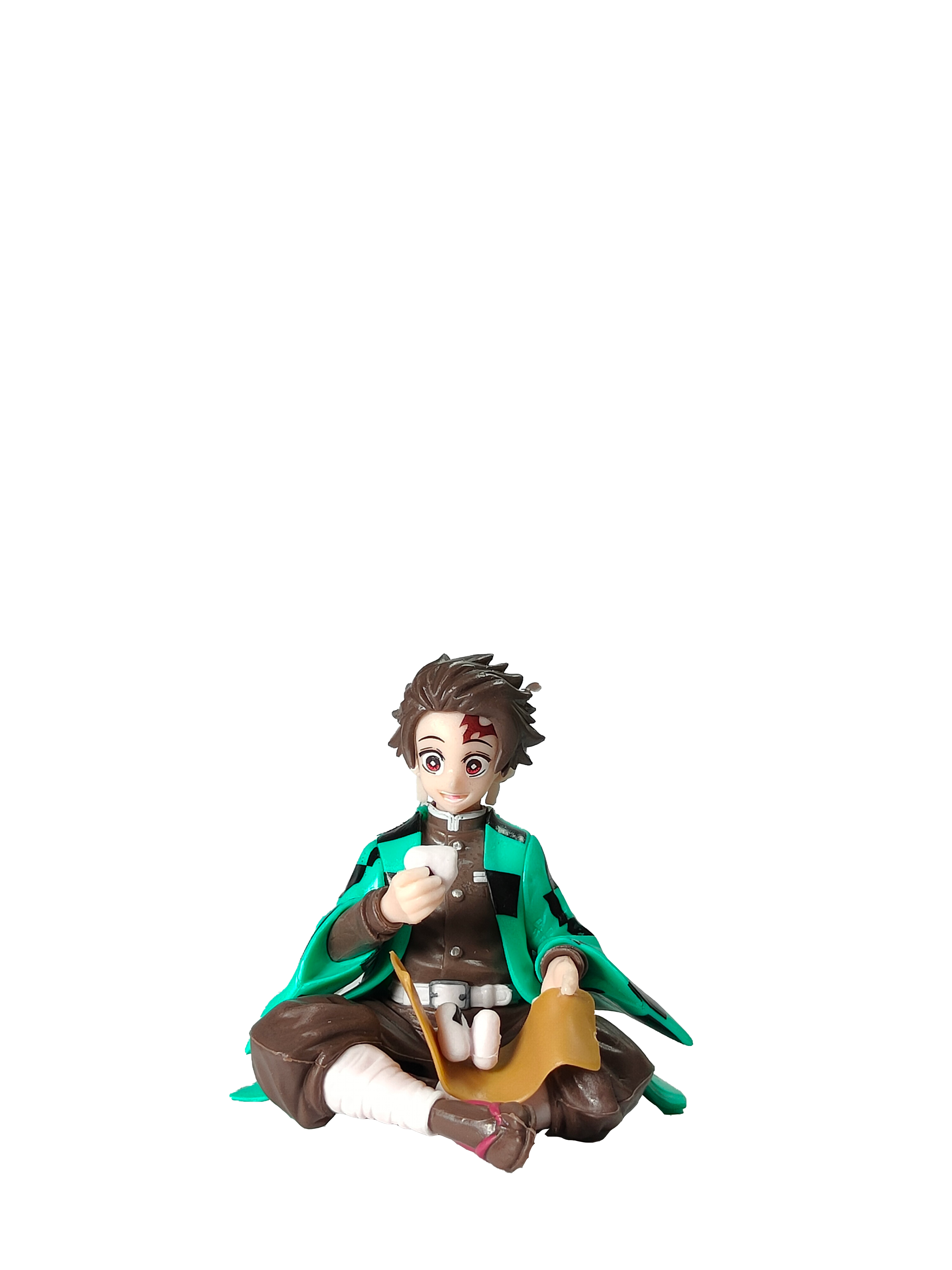 Tanjiro Kamado Sitting Pose Action Figure – Demon Slayer (11 Cm)