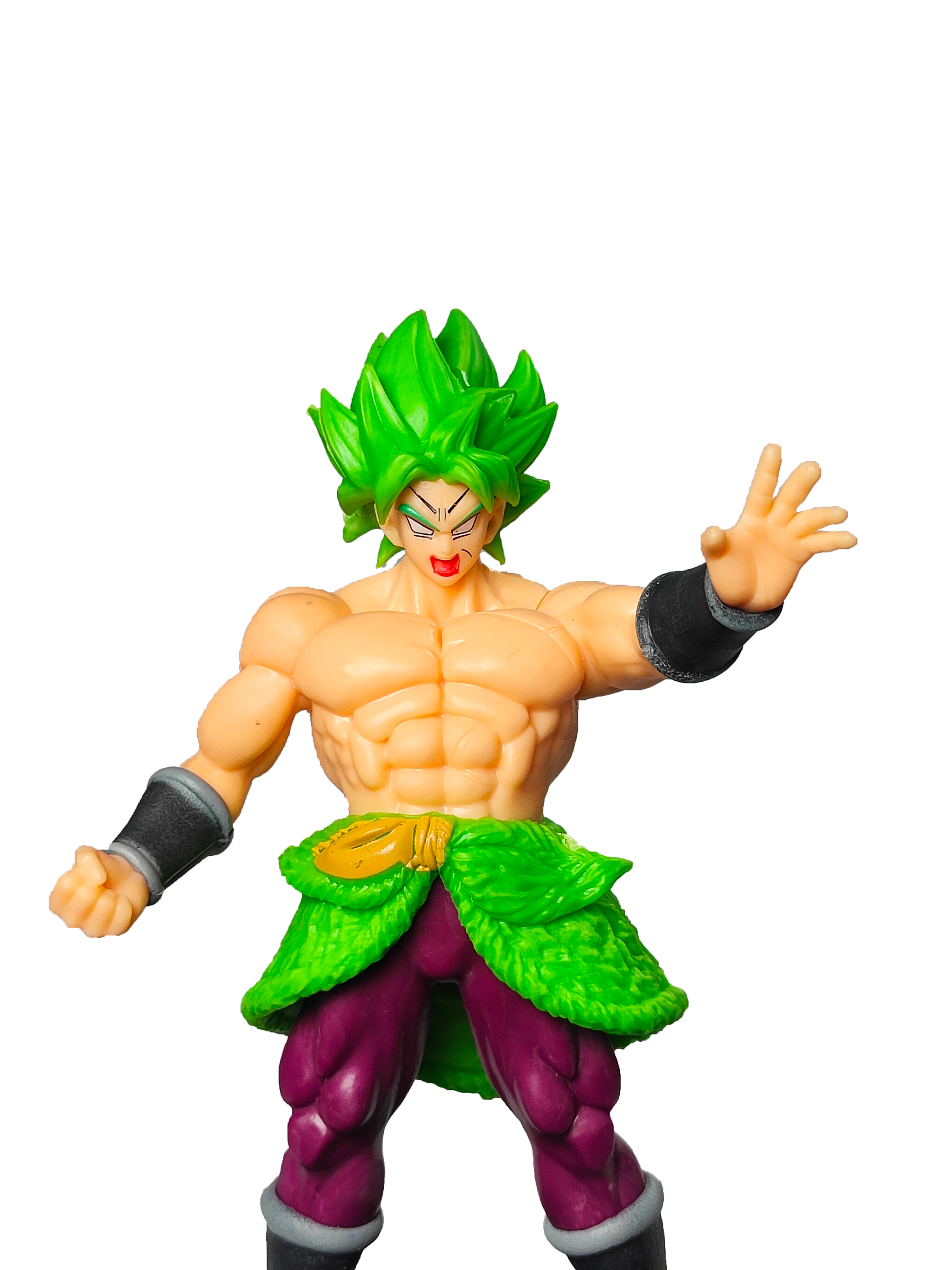 Broly Super Saiyan with Green Hair Full Power Action Figure (17Cm)