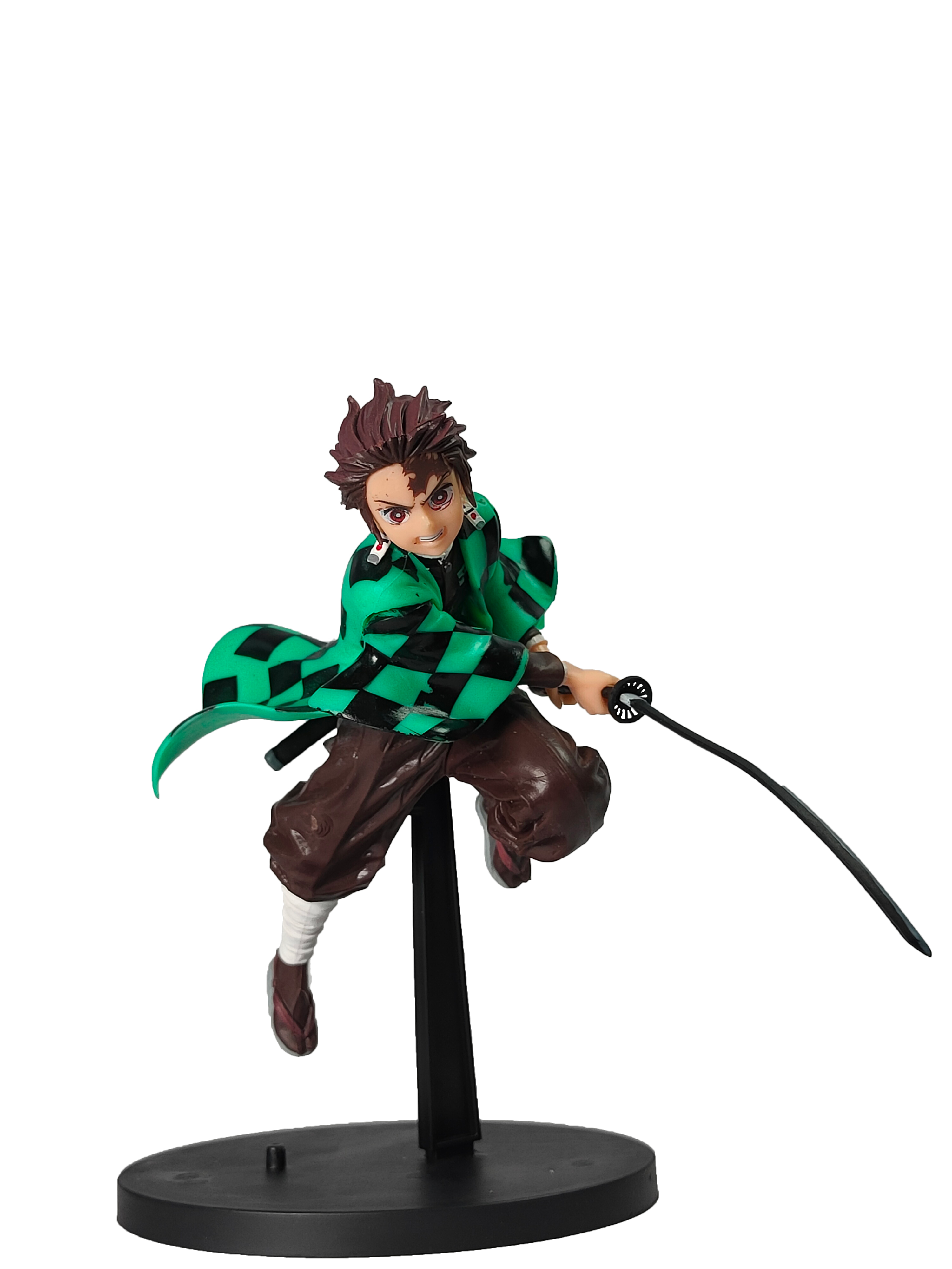 Tanjiro Kamado with Nichirin Sword Action Figure (16Cm) | Hellzone