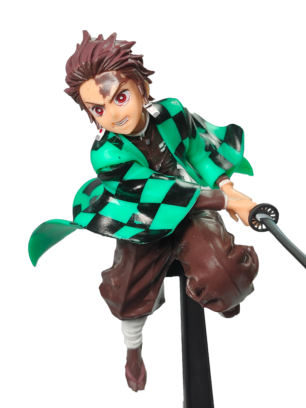 Tanjiro Kamado with Nichirin Sword Action Figure (16Cm) | Hellzone