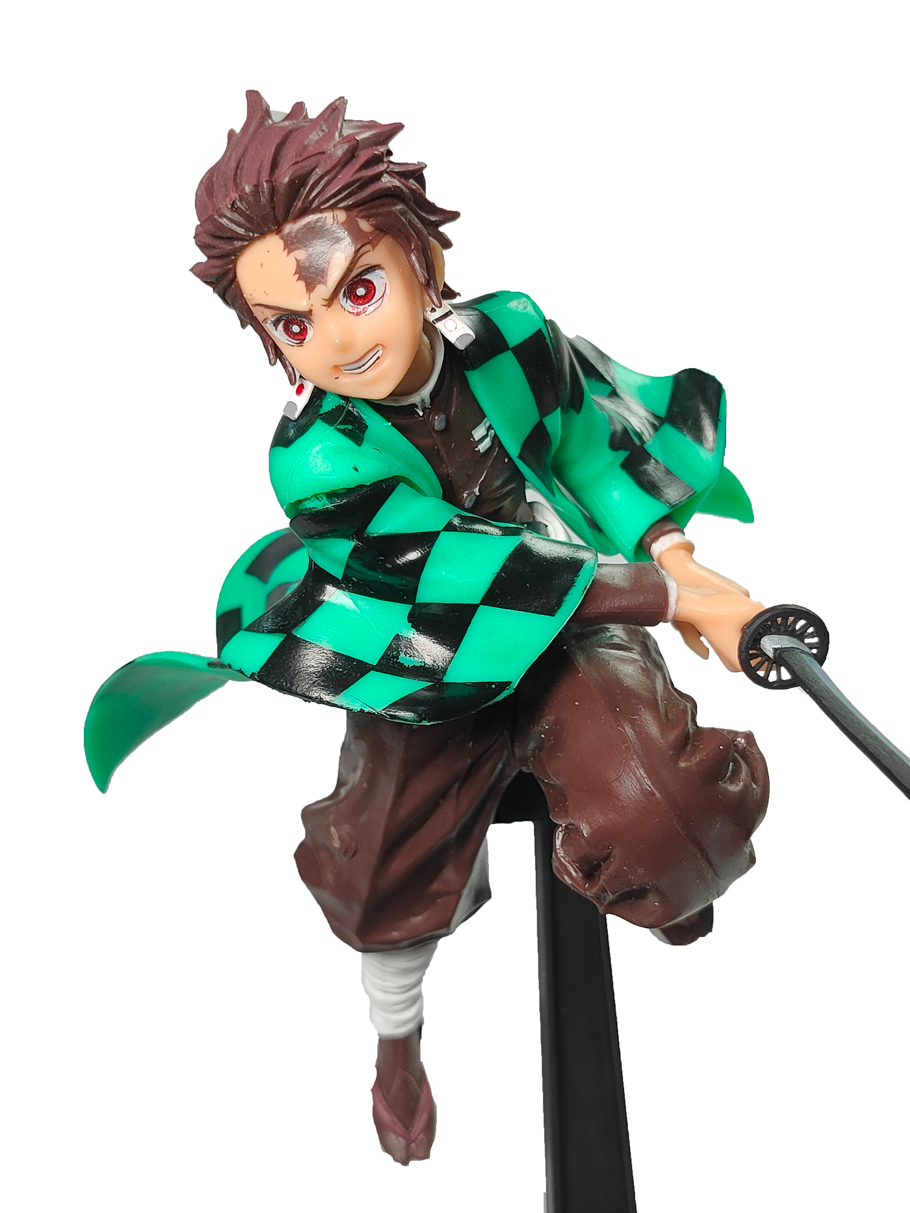 Tanjiro Kamado with Nichirin Sword Action Figure (16Cm) | Hellzone