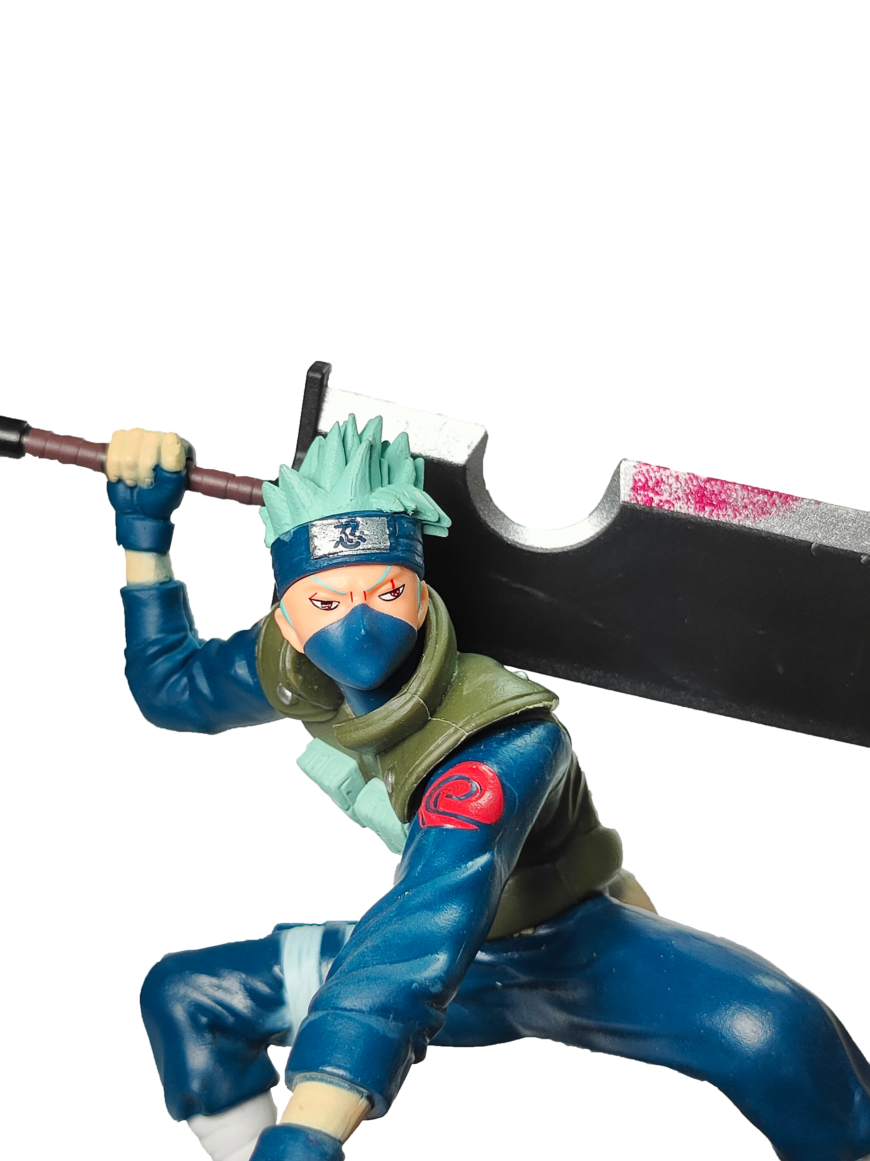Kakashi Hatake Figure with Zabuza's Executioner Blade (18Cm)