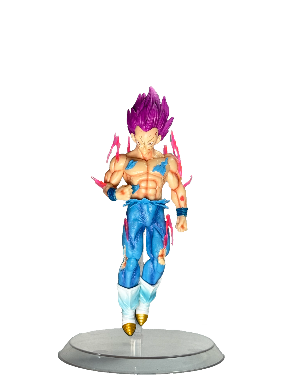 Vegeta Ultra Ego Action Figure with Pink Aura (24Cm) | Hellzone
