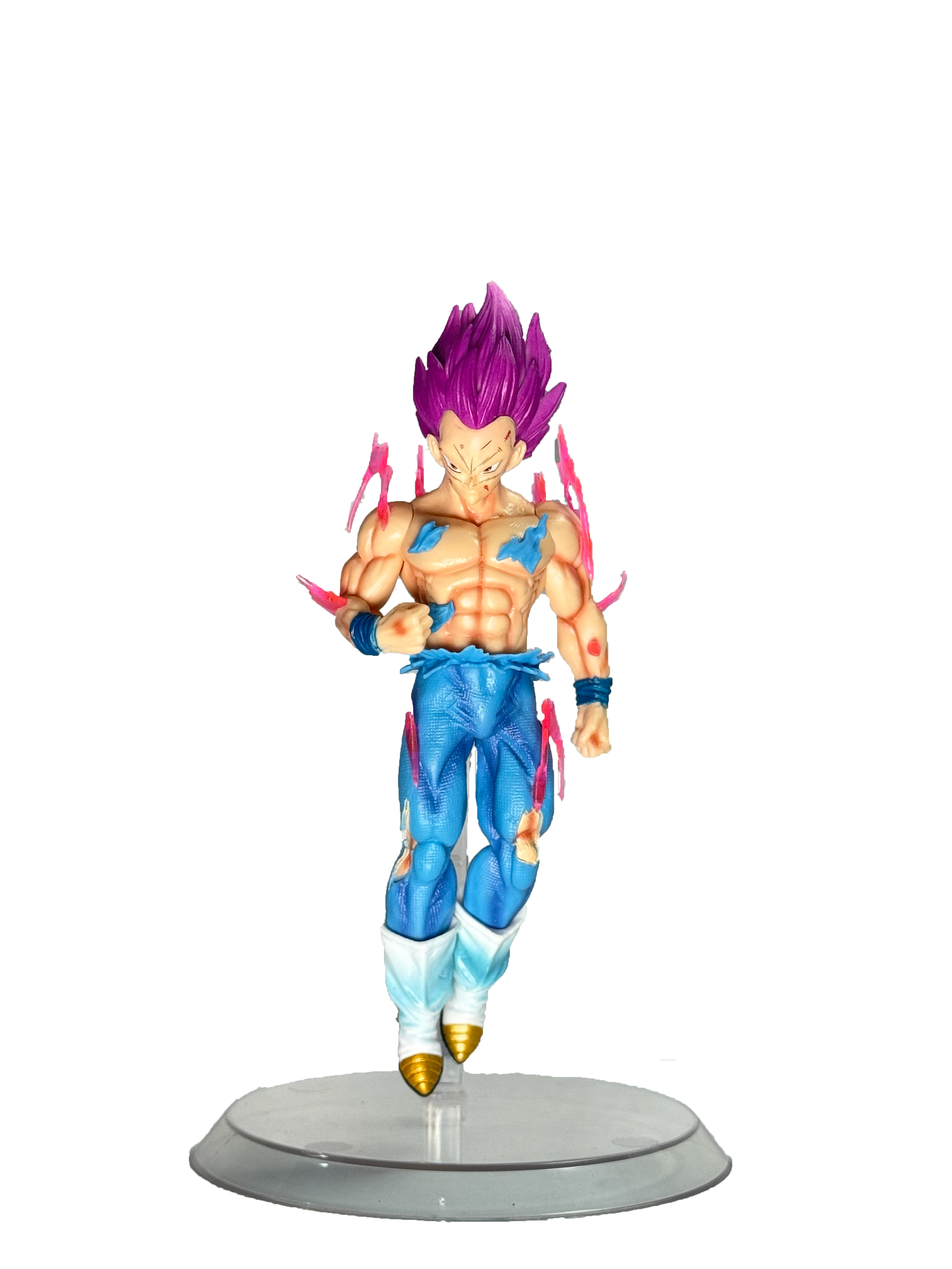 Vegeta Ultra Ego Action Figure with Pink Aura (24Cm) | Hellzone