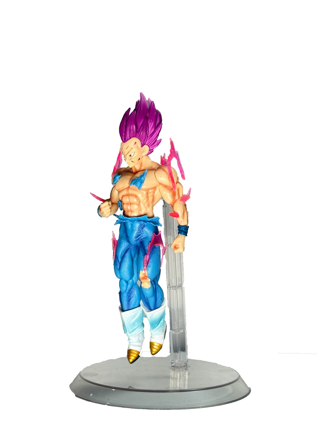 Vegeta Ultra Ego Action Figure with Pink Aura (24Cm) | Hellzone