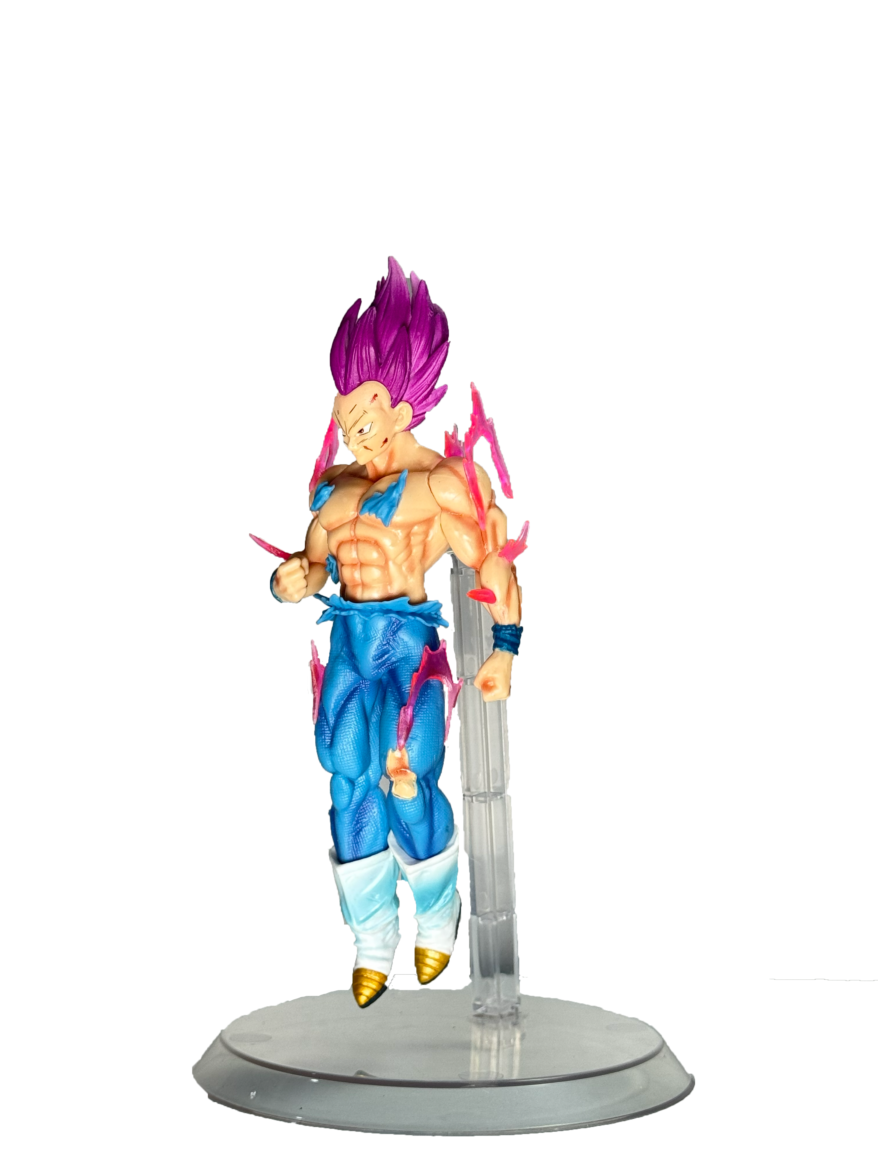 Vegeta Ultra Ego Action Figure with Pink Aura (24Cm) | Hellzone