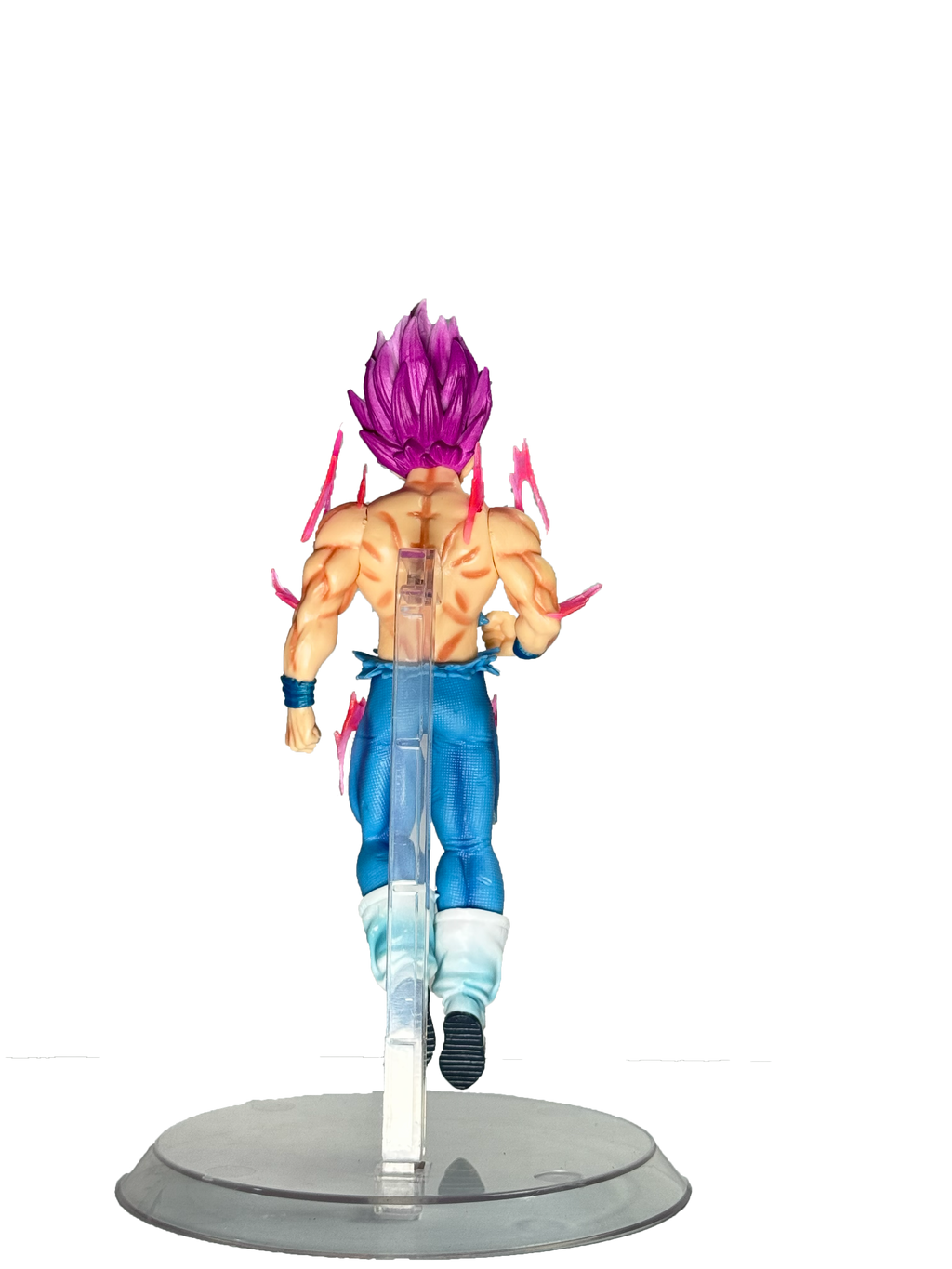 Vegeta Ultra Ego Action Figure with Pink Aura (24Cm) | Hellzone