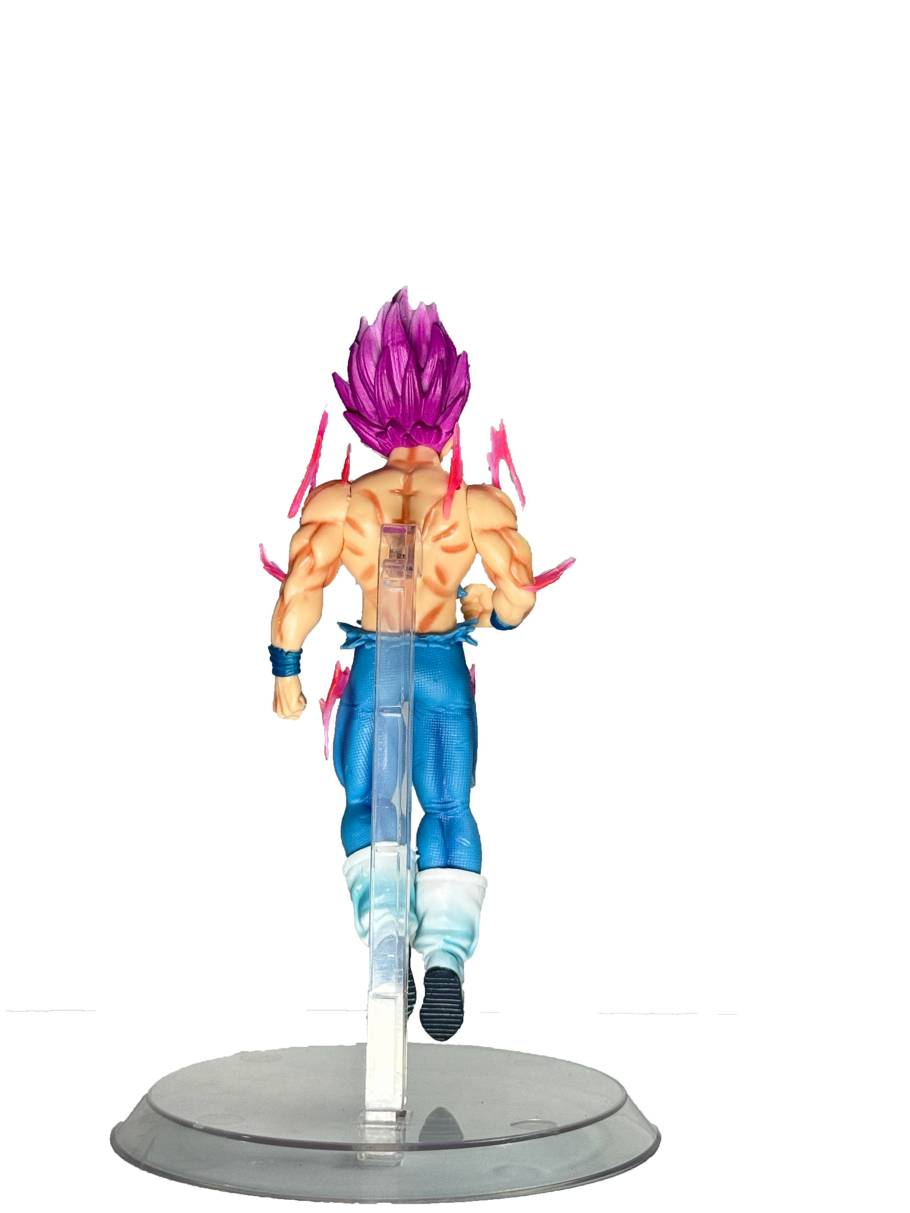 Vegeta Ultra Ego Action Figure with Pink Aura (24Cm) | Hellzone