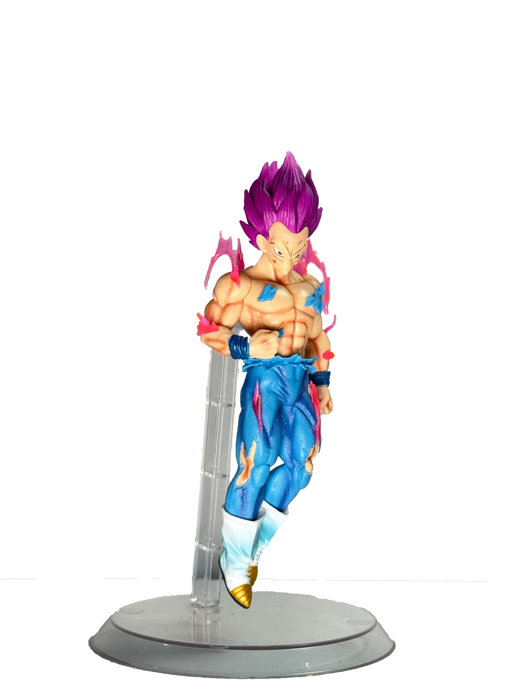 Vegeta Ultra Ego Action Figure with Pink Aura (24Cm) | Hellzone