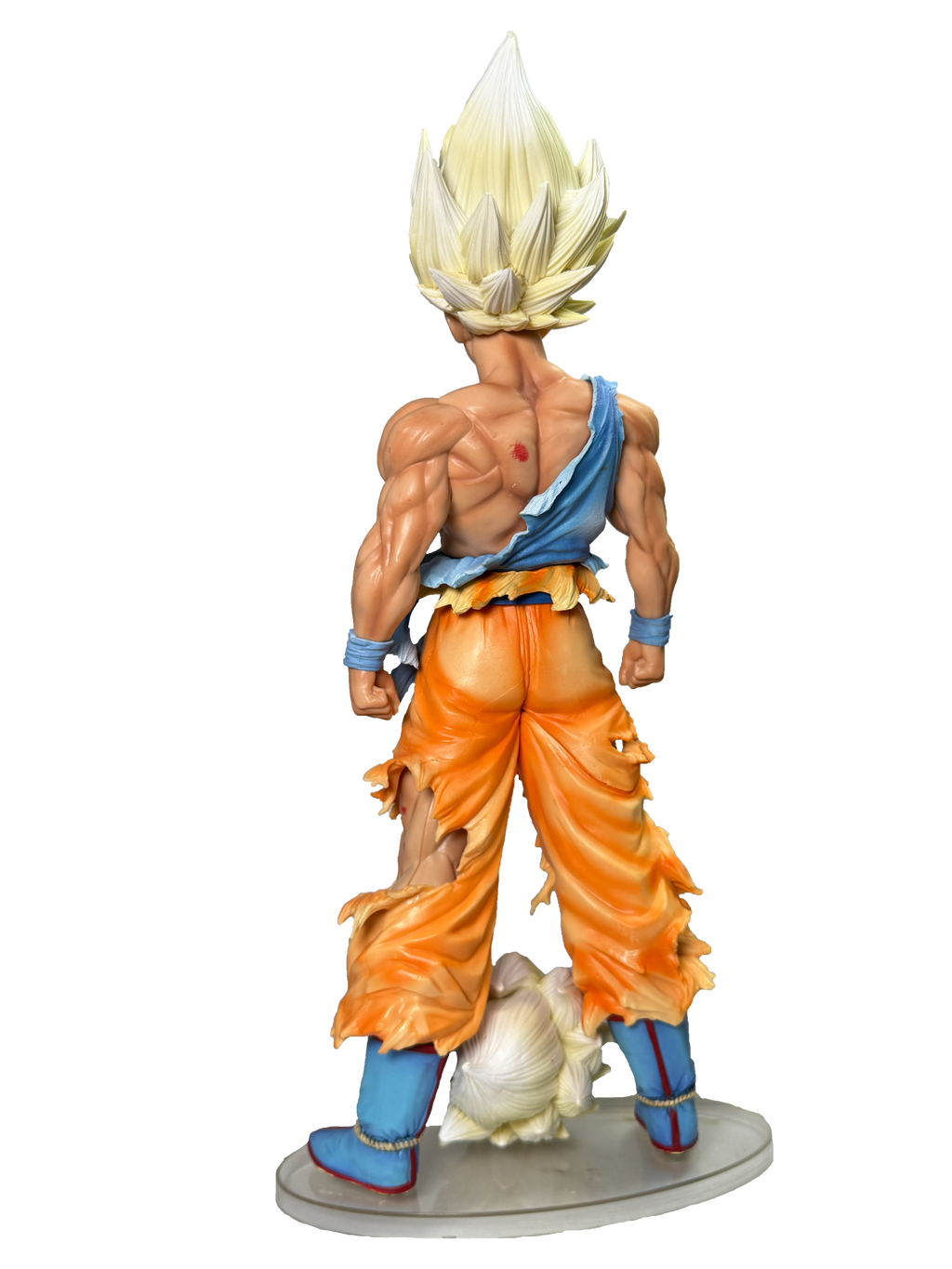 Super Saiyan Goku Battle Damaged Action Figure (44cm) | Hellzone