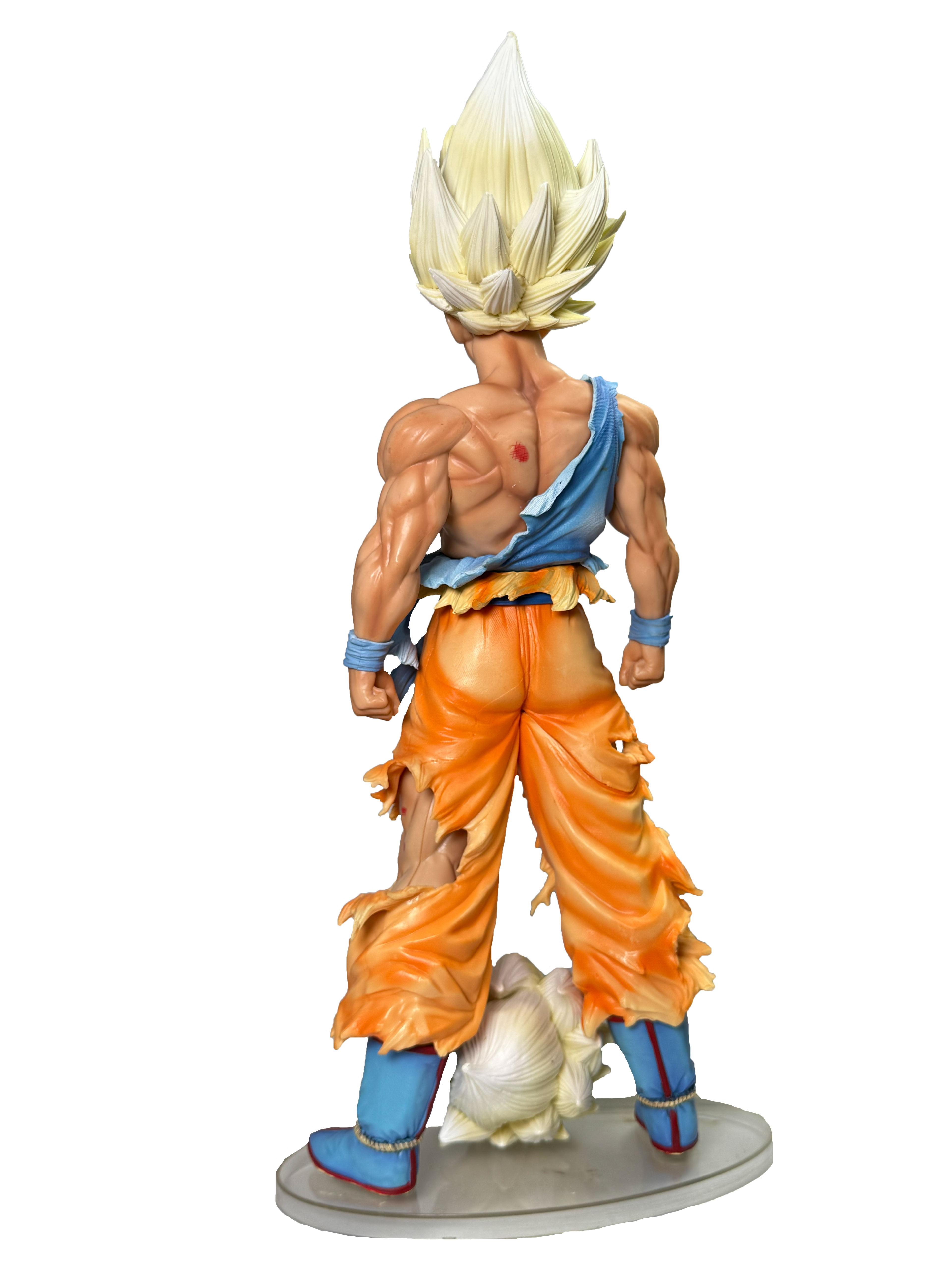 Super Saiyan Goku Battle Damaged Action Figure (44cm) | Hellzone