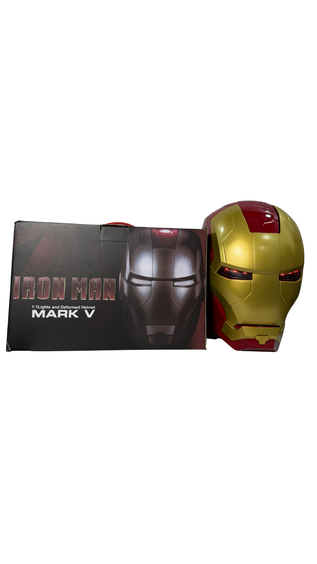 Iron Man Wearable Helmet & LED Lights (33Cm)| Hellzone – HELLZONE