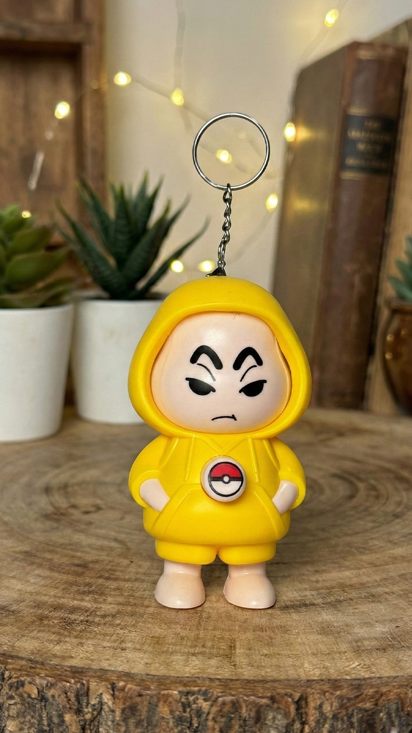 Shin-chan Face Changing Keychain | Hellzone