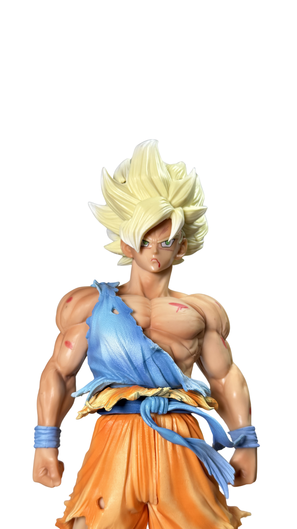Super Saiyan Goku Battle Damaged Action Figure (44cm) | Hellzone