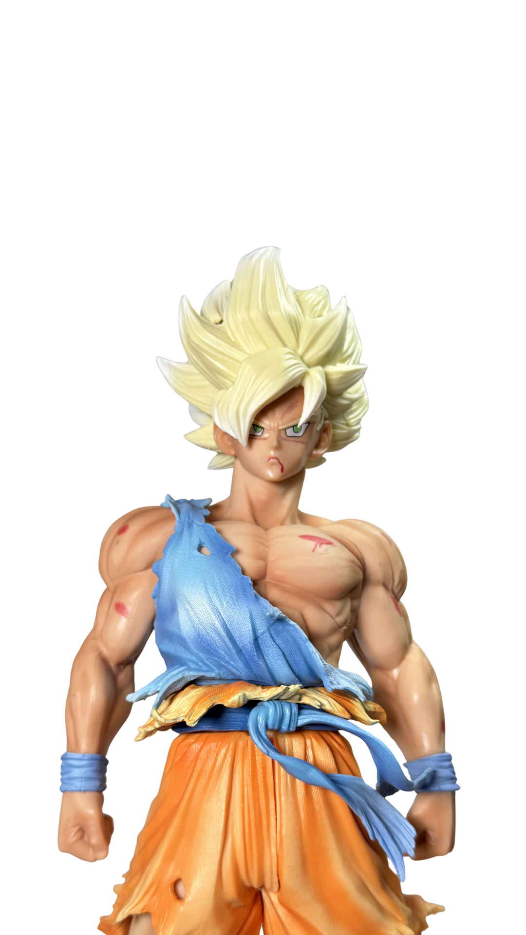Super Saiyan Goku Battle Damaged Action Figure (44cm) | Hellzone