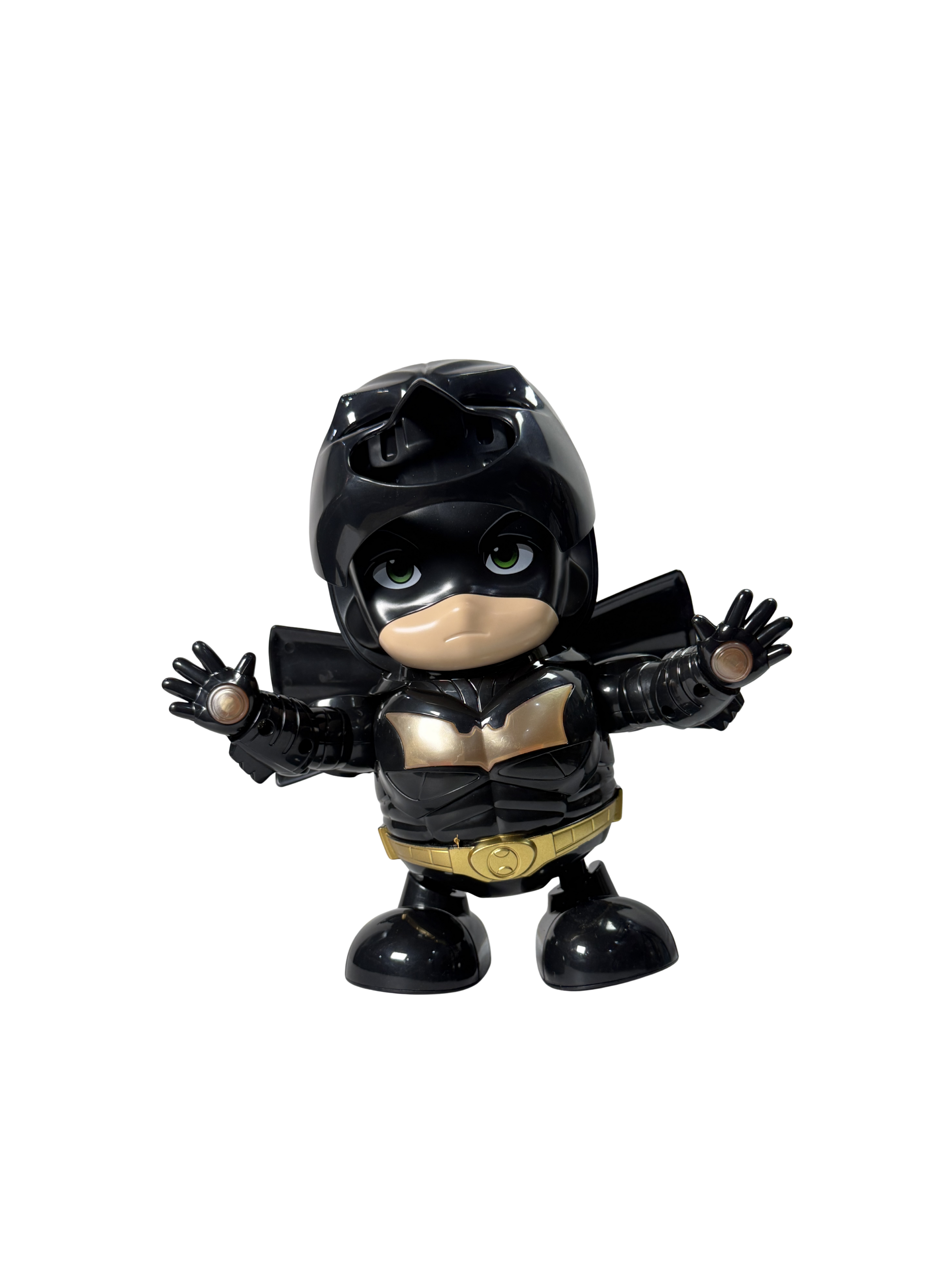 Dance Hero Batman | Interactive Chibi Dancing Batman Toy Figure with LED Glowing Hands